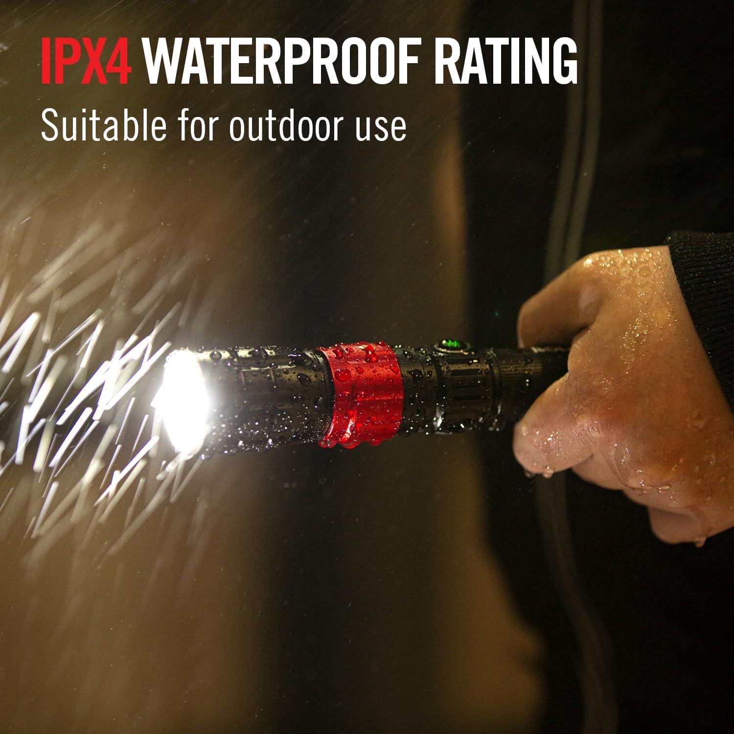 Linterna LED 3 en 1 POPULO PMLK-3 recargable 400 lúmenes