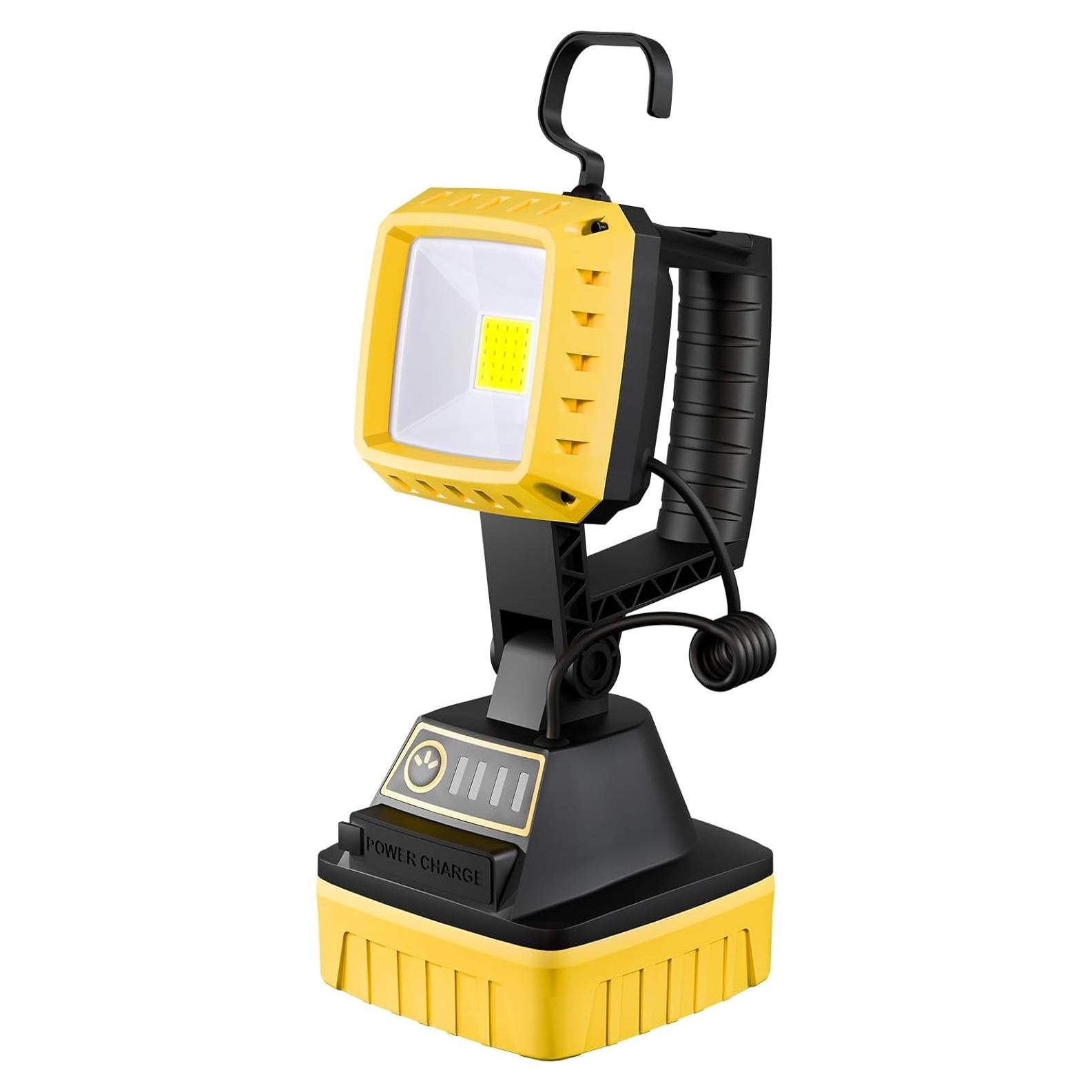 Linterna de Trabajo LED WENFENG 1500 Lúmenes Recargable