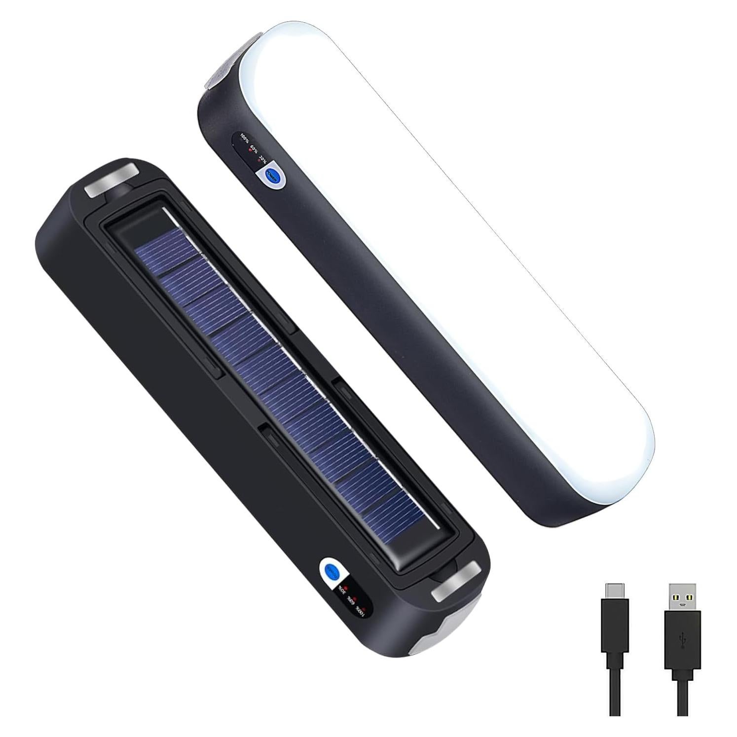 Barra de Luz LED Recargable Solar SIOLAXEN 5500mAh 6500K