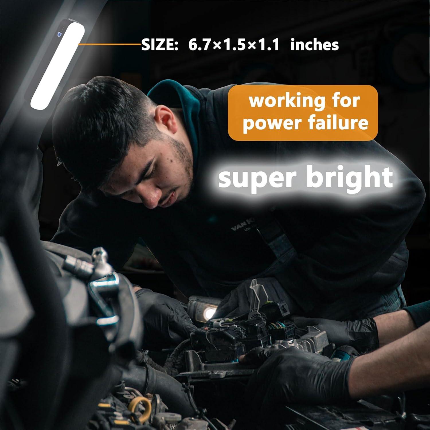 Barra de Luz LED Recargable Solar SIOLAXEN 5500mAh 6500K