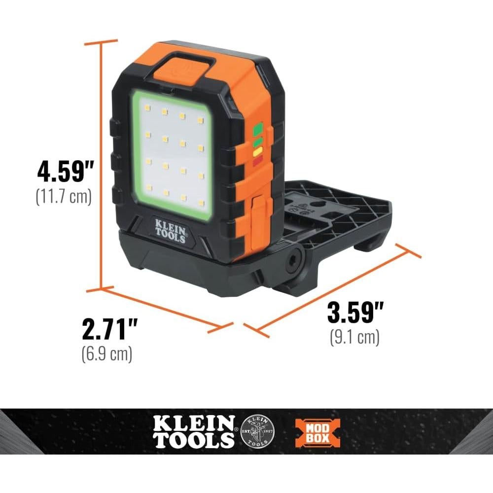 Luz de Trabajo LED Klein Tools MODbox 1000 Lúmenes Recargable