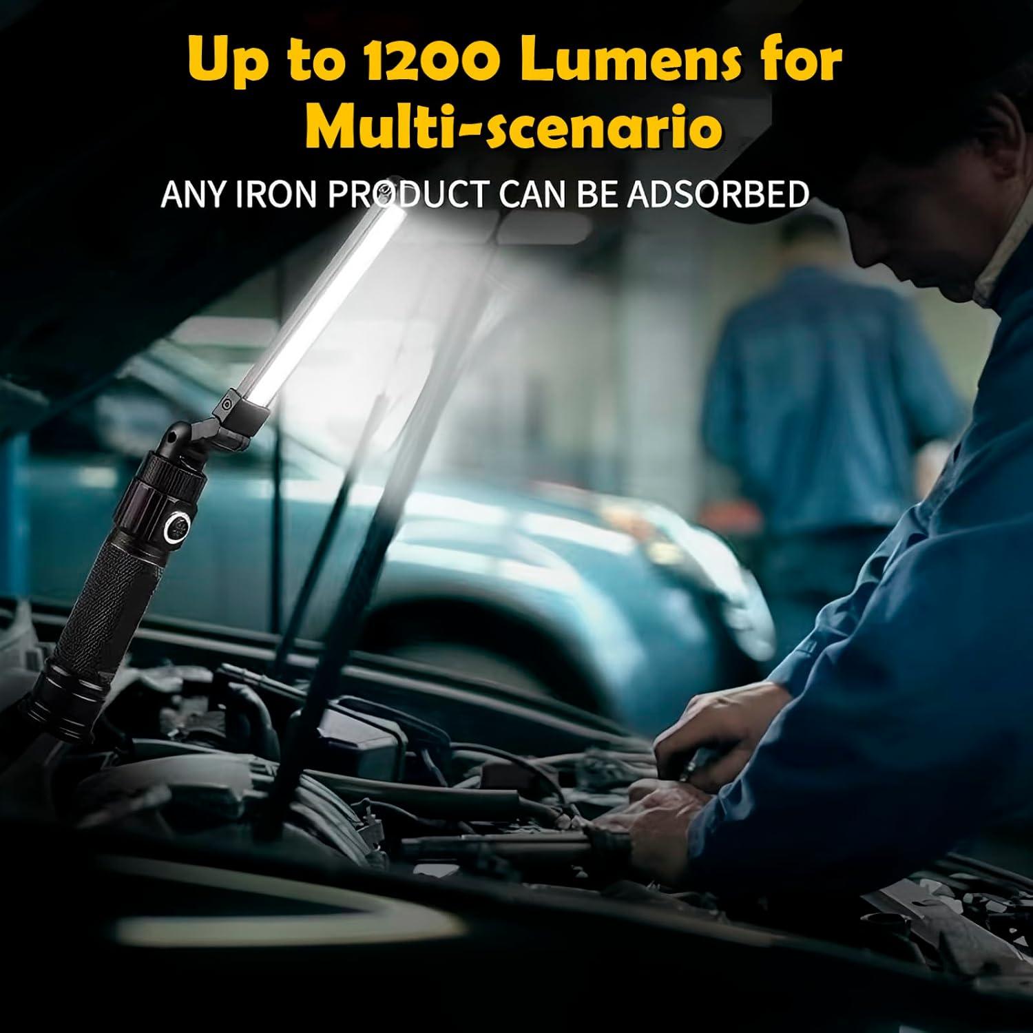 Luz de trabajo LED recargable TOMATOCAT FANMAO001 5 modos