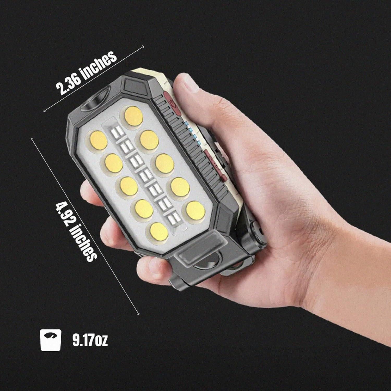 Luz LED de Trabajo Recargable NightBuddy 1500 Lúmenes 4 Modos