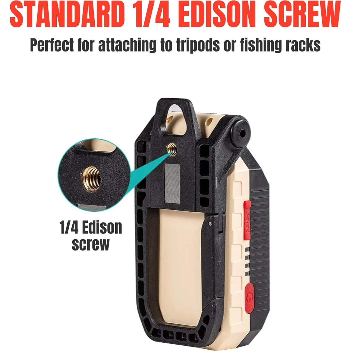 Luz LED de Trabajo Recargable NightBuddy 1500 Lúmenes 4 Modos