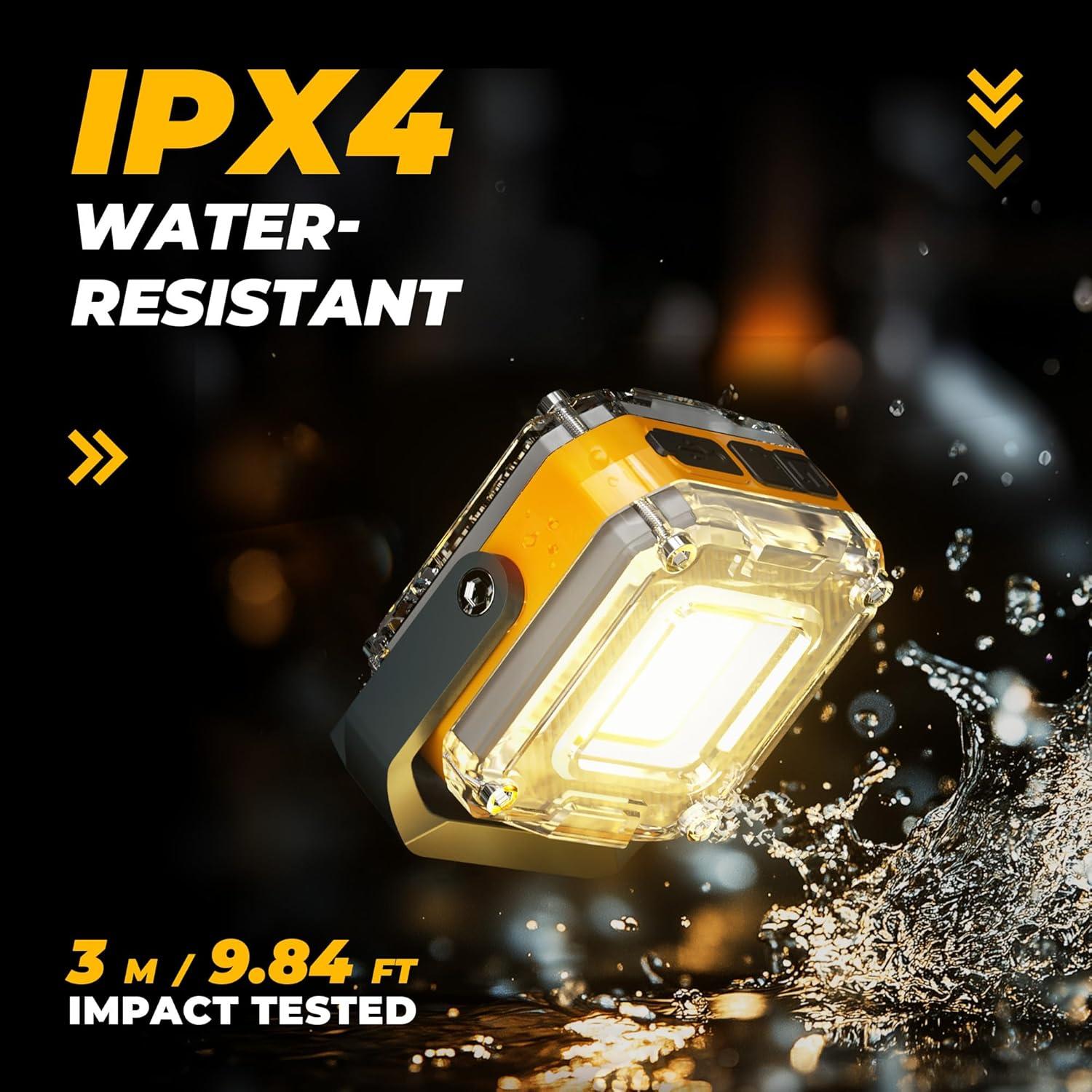 Luz de Trabajo Recargable Unibrite 1200LM Doble Cara 8 Modos