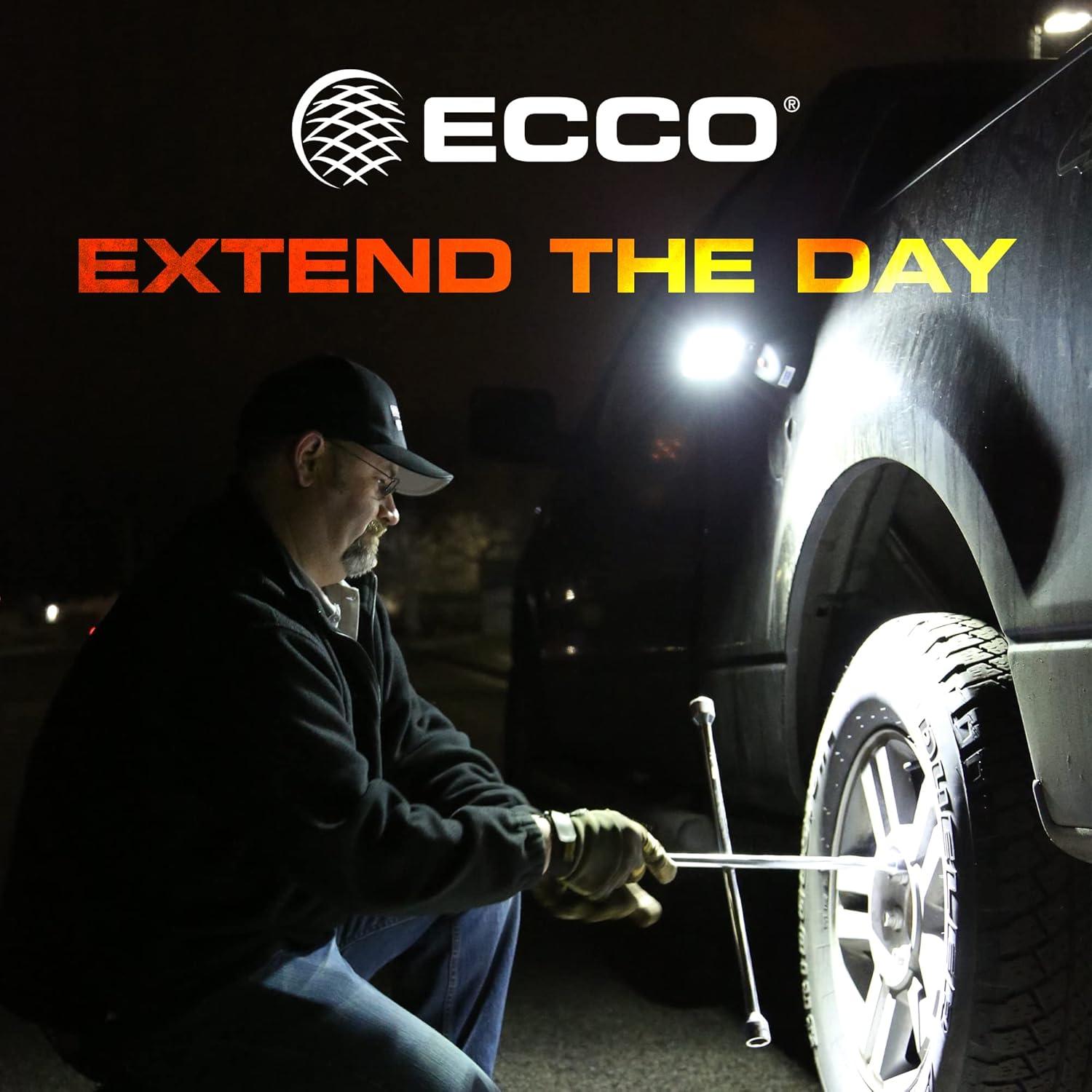 Luz de Trabajo Inalámbrica ECCO EW2461 LED Recargable 750 Lúmenes