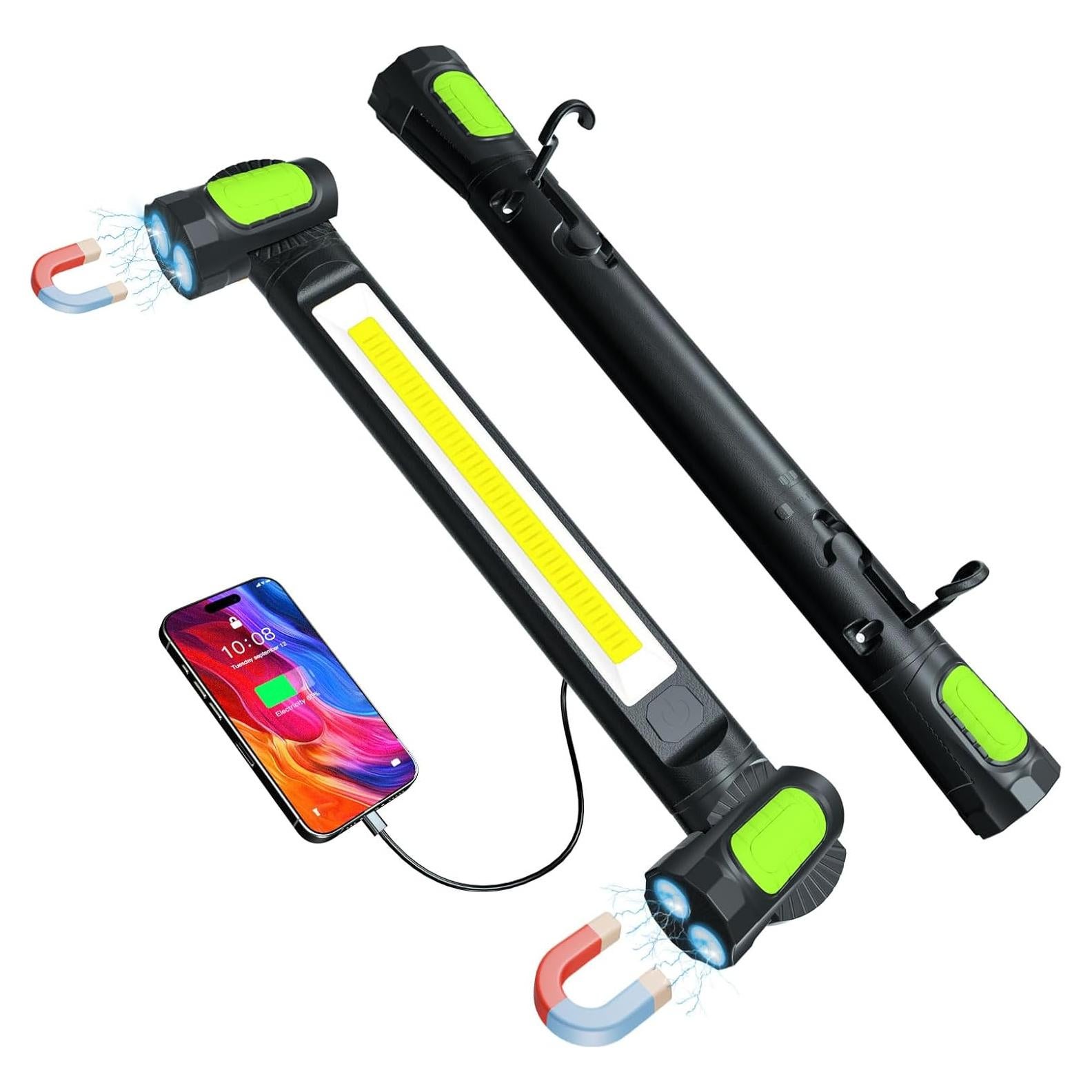 Luz de Trabajo LED LANKA 3200LM Recargable Magnética