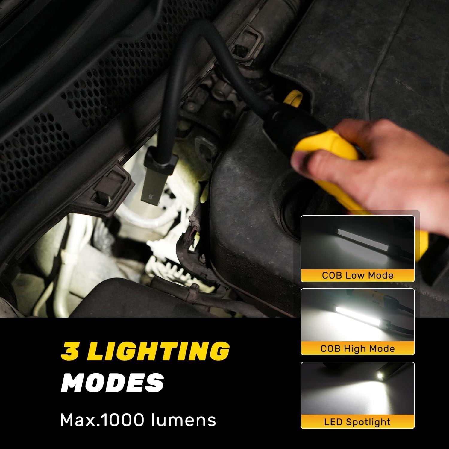 Luz de Trabajo LED Recargable Napatyre S-308 1000 Lúmenes