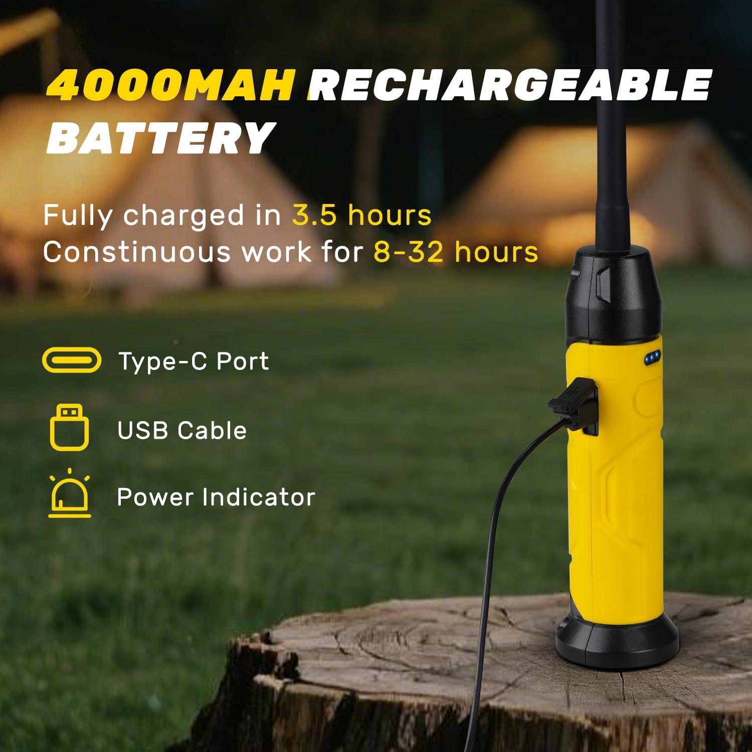 Luz de Trabajo LED Recargable Napatyre S-308 1000 Lúmenes