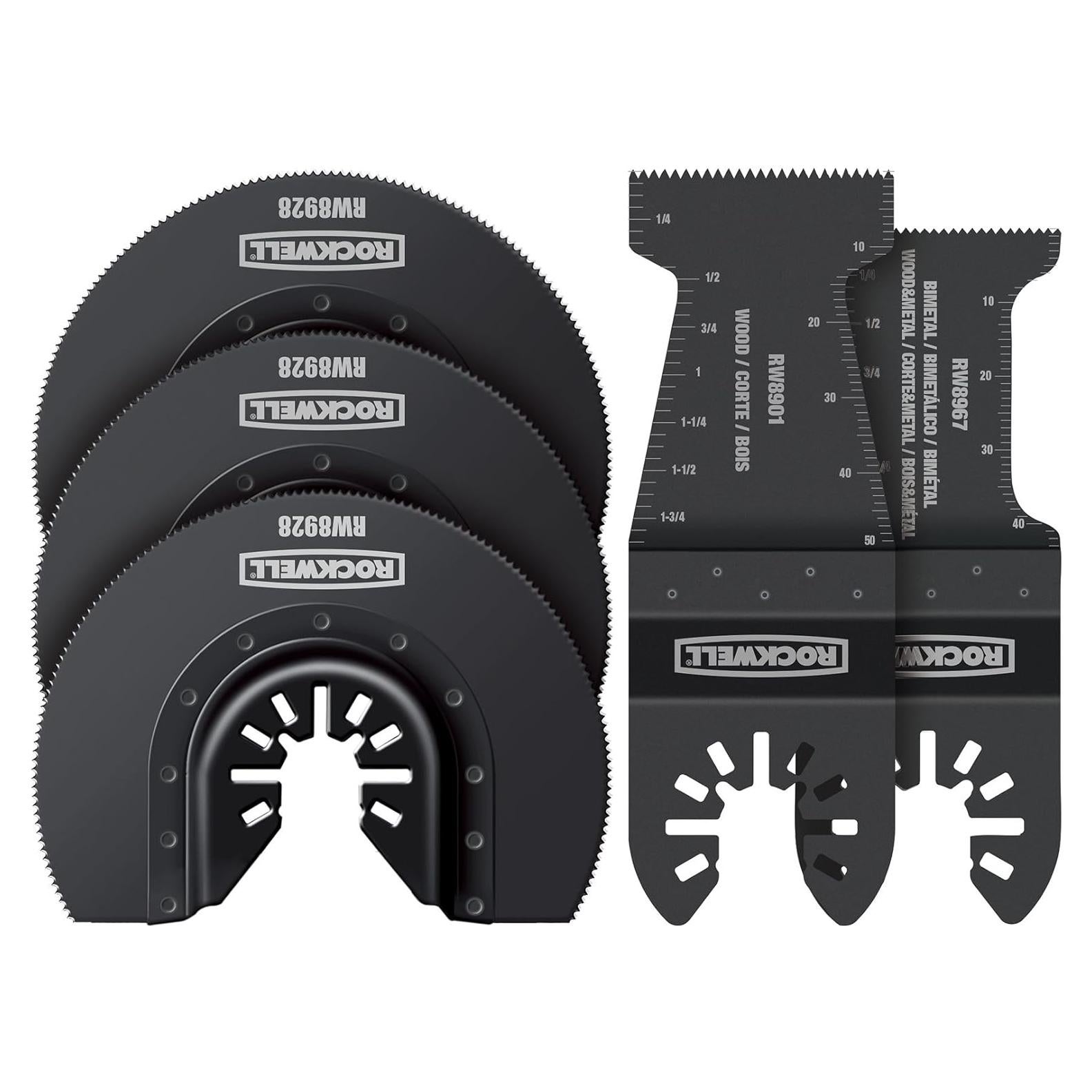 Kit de Accesorios Oscilantes Rockwell RW9179K - 5 Piezas