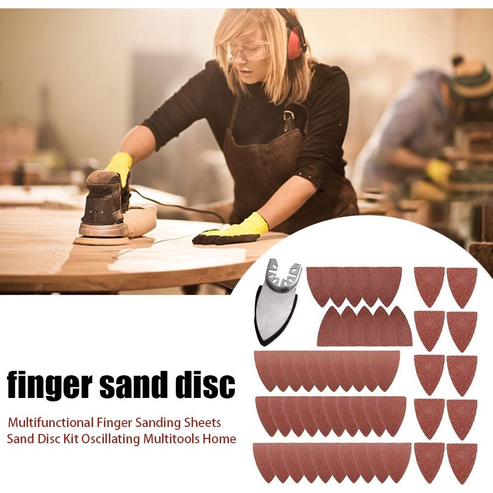 Kit de Discos de Lijado para Dedos KOET 5 Granos 60-240