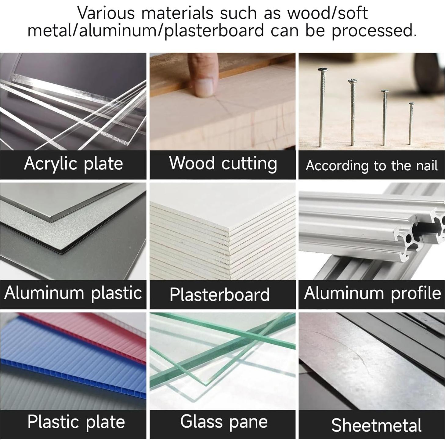 Kit de 28 Hojas de Sierra Oscilante Titanio NKF para Madera y Metal