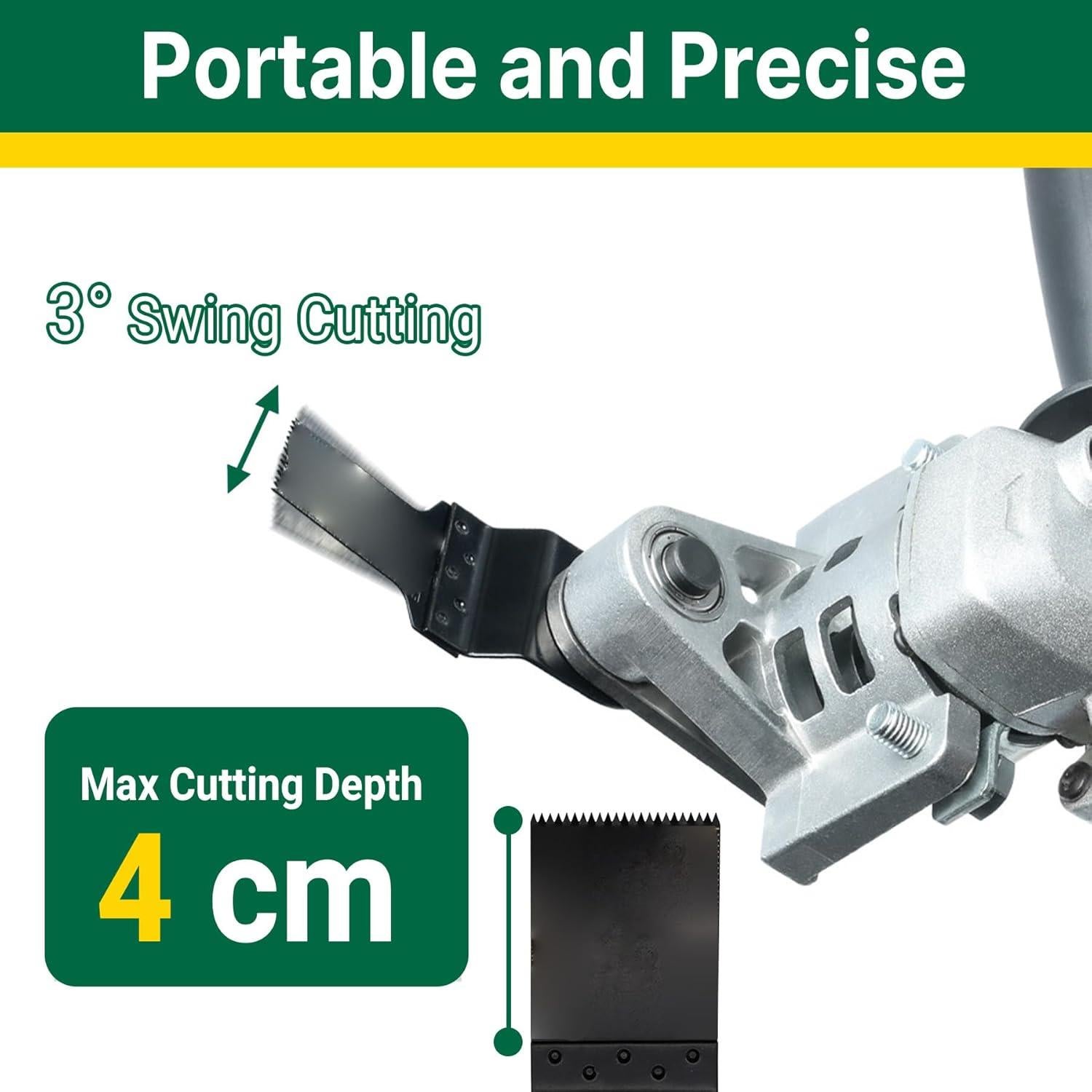 Kit Adaptador Oscilante T TOVIA para Amoladora Angular 0.59 kg