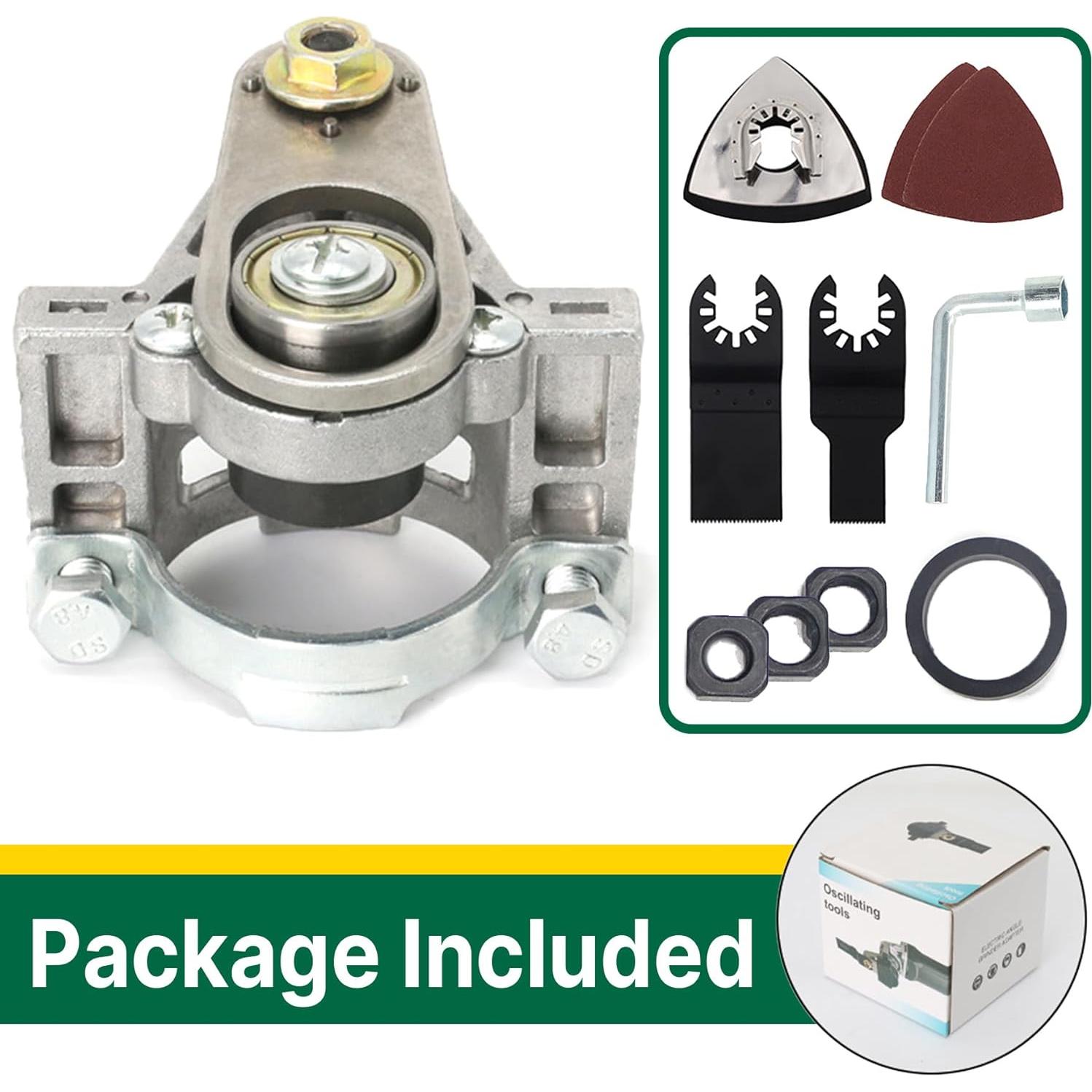 Kit Adaptador Oscilante T TOVIA para Amoladora Angular 0.59 kg