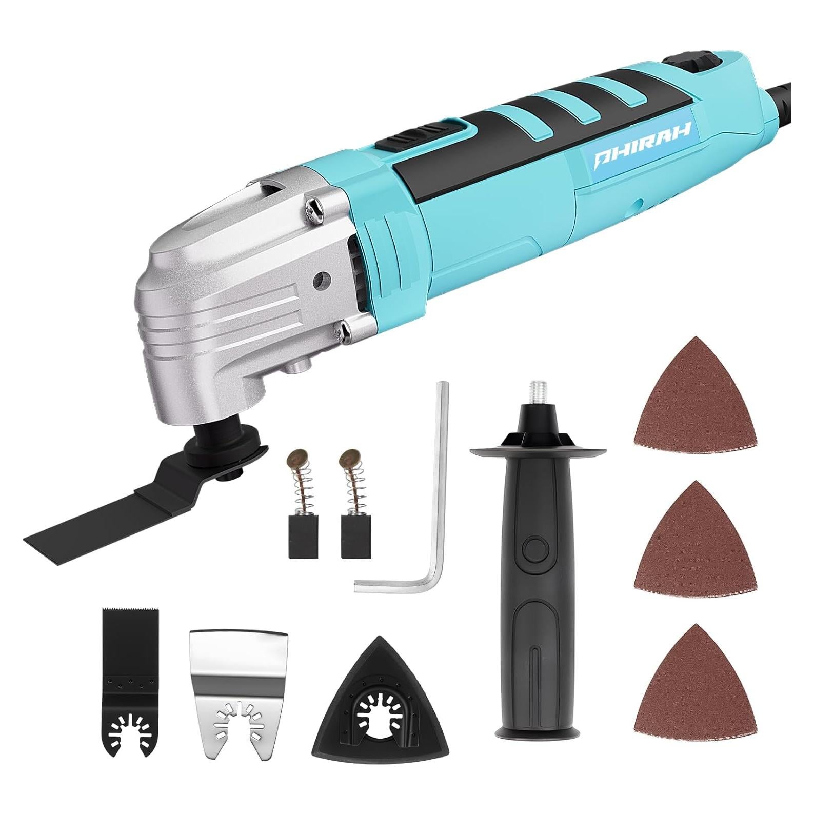 Herramienta Oscilante PHIRAH 2.5A 22000 OPM 17 Accesorios