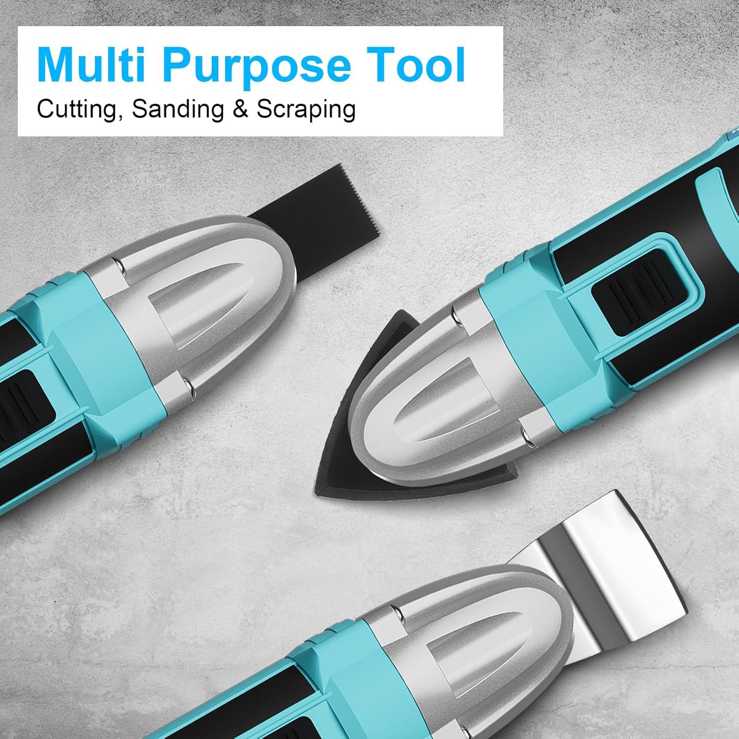 Herramienta Oscilante PHIRAH 2.5A 22000 OPM 17 Accesorios