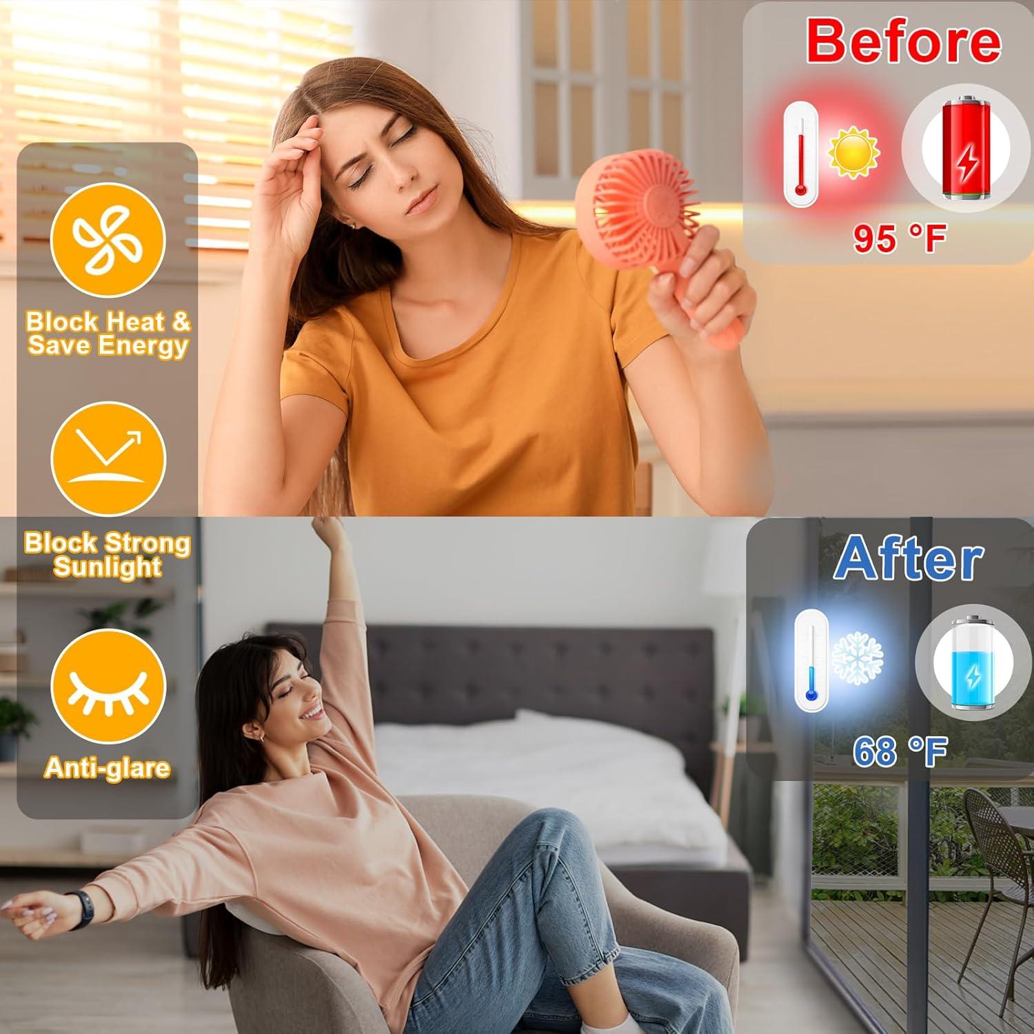 Película de Privacidad Savvy Choice 44.5x199.4cm Anti-reflejo