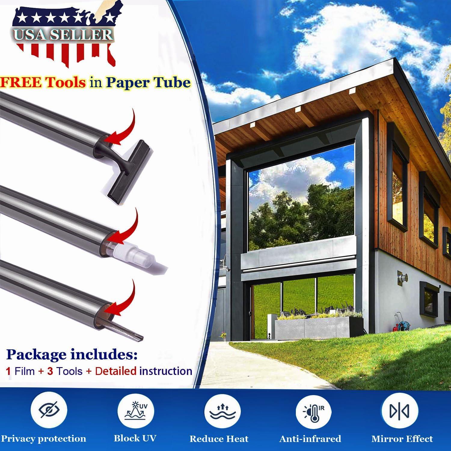 Película de Privacidad Savvy Choice 44.5x199.4cm Anti-reflejo