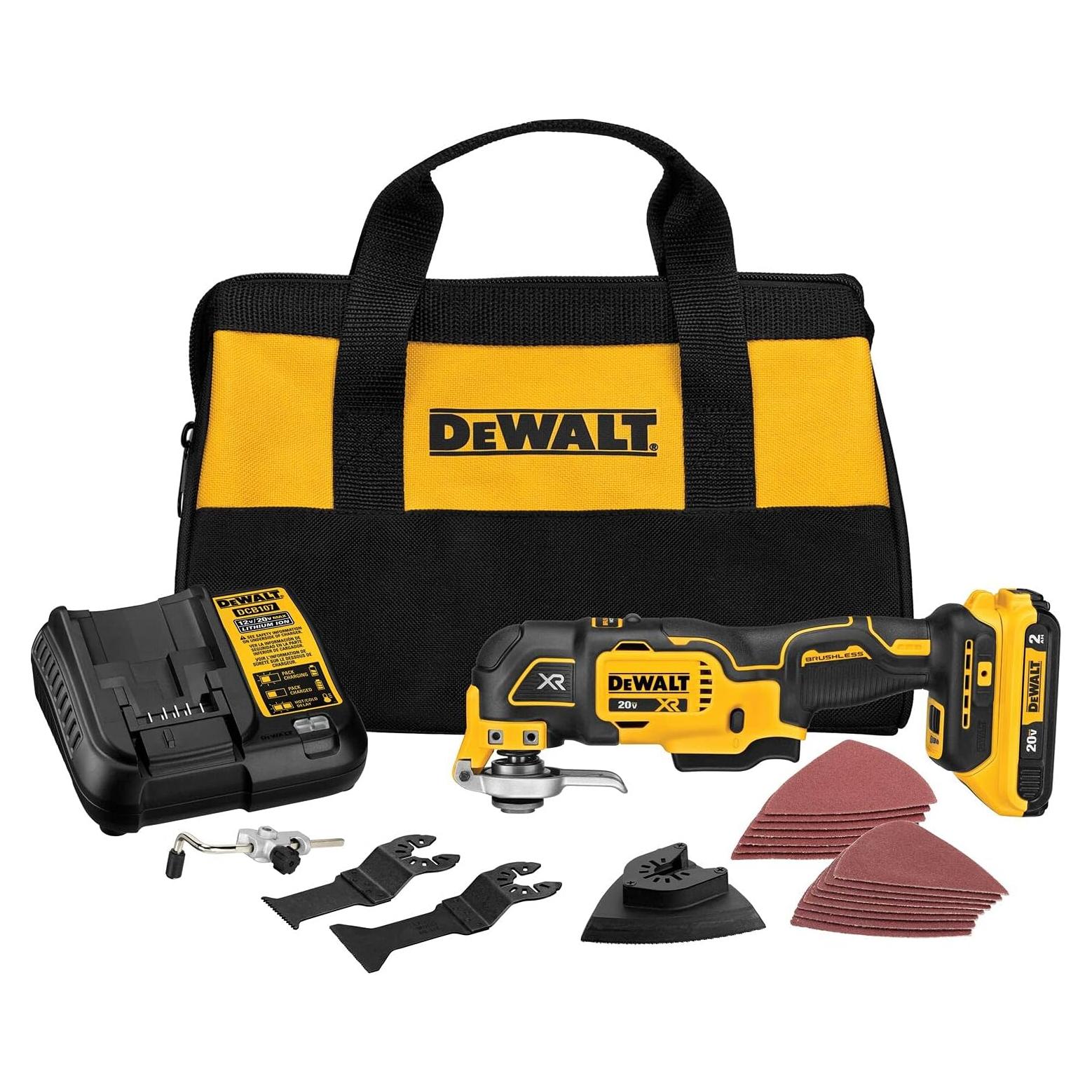 Kit Herramienta Multiuso Inalámbrica Dewalt DCS356 20V MAX XR