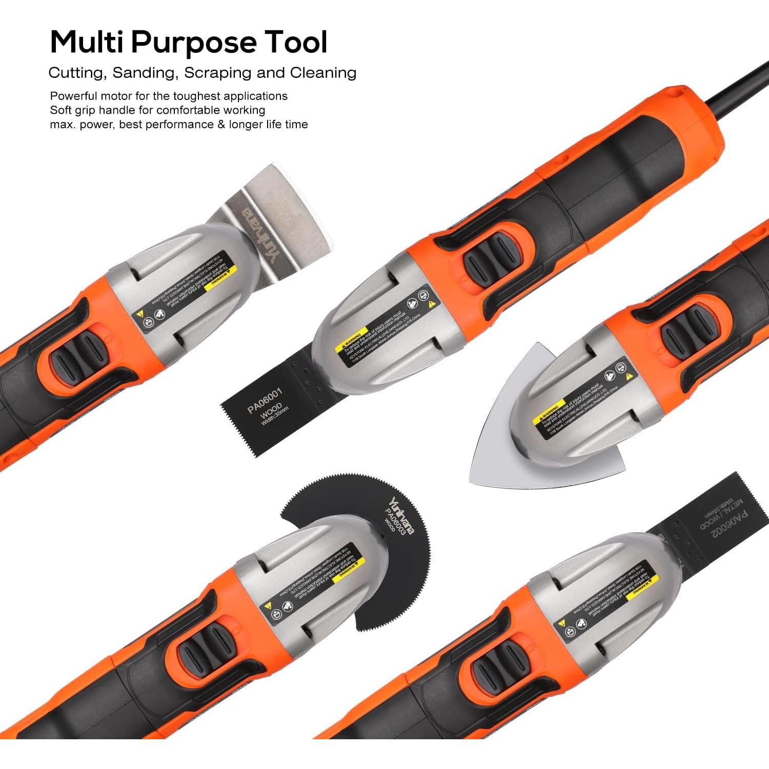 Herramienta Multiuso Oscilante Yunirvana 22000 OPM 1.5A