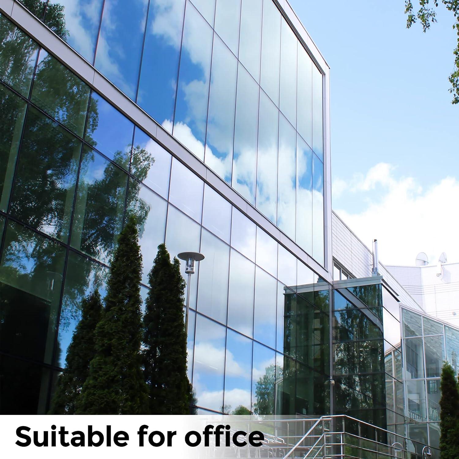 Película de Privacidad Coavas 44.5x200 cm Anti UV Cling Estático