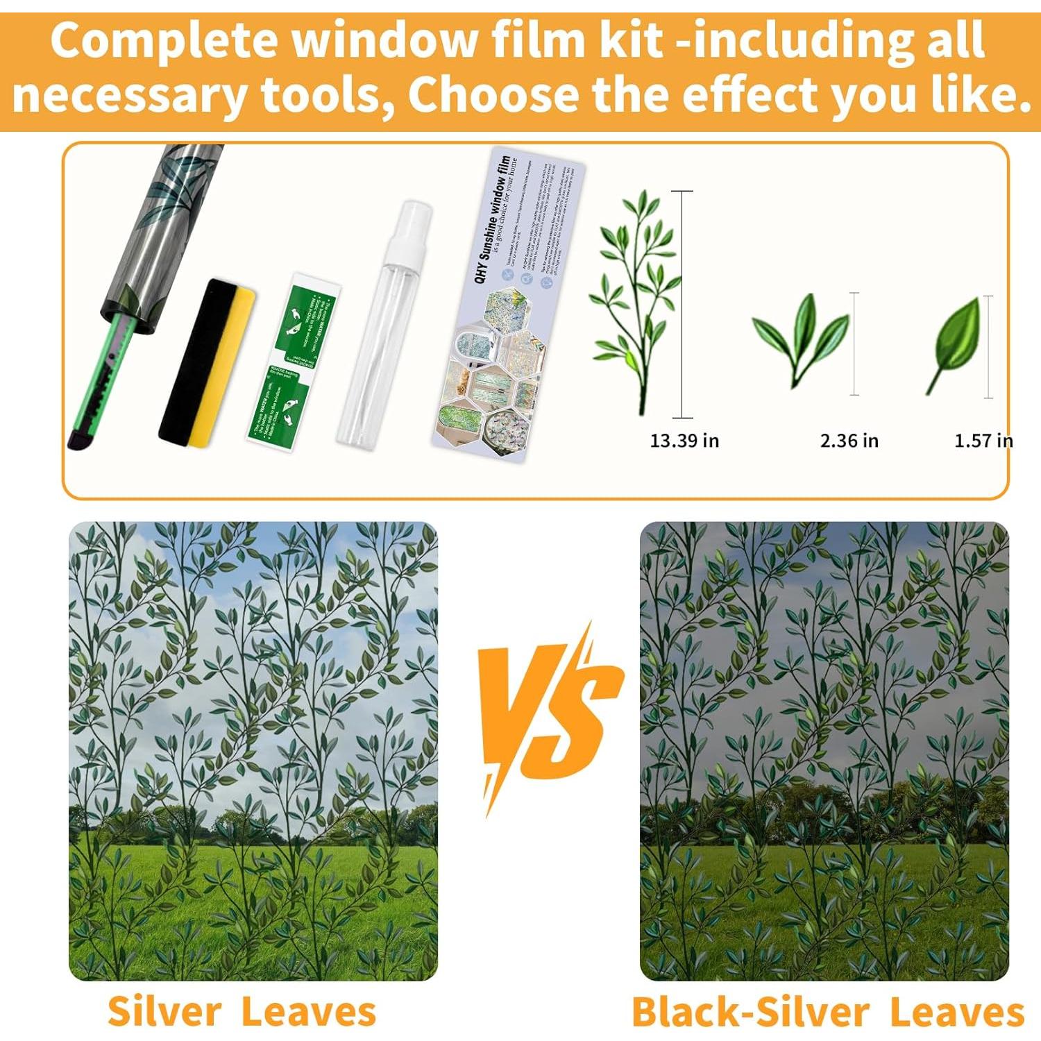 Película de Privacidad Unidireccional QHYsunshine 44.5x200cm