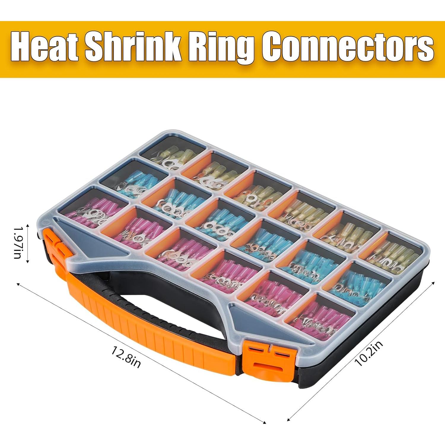 Kit de Conectores Eléctricos 600PCS DTLDZSC AWG 22-10