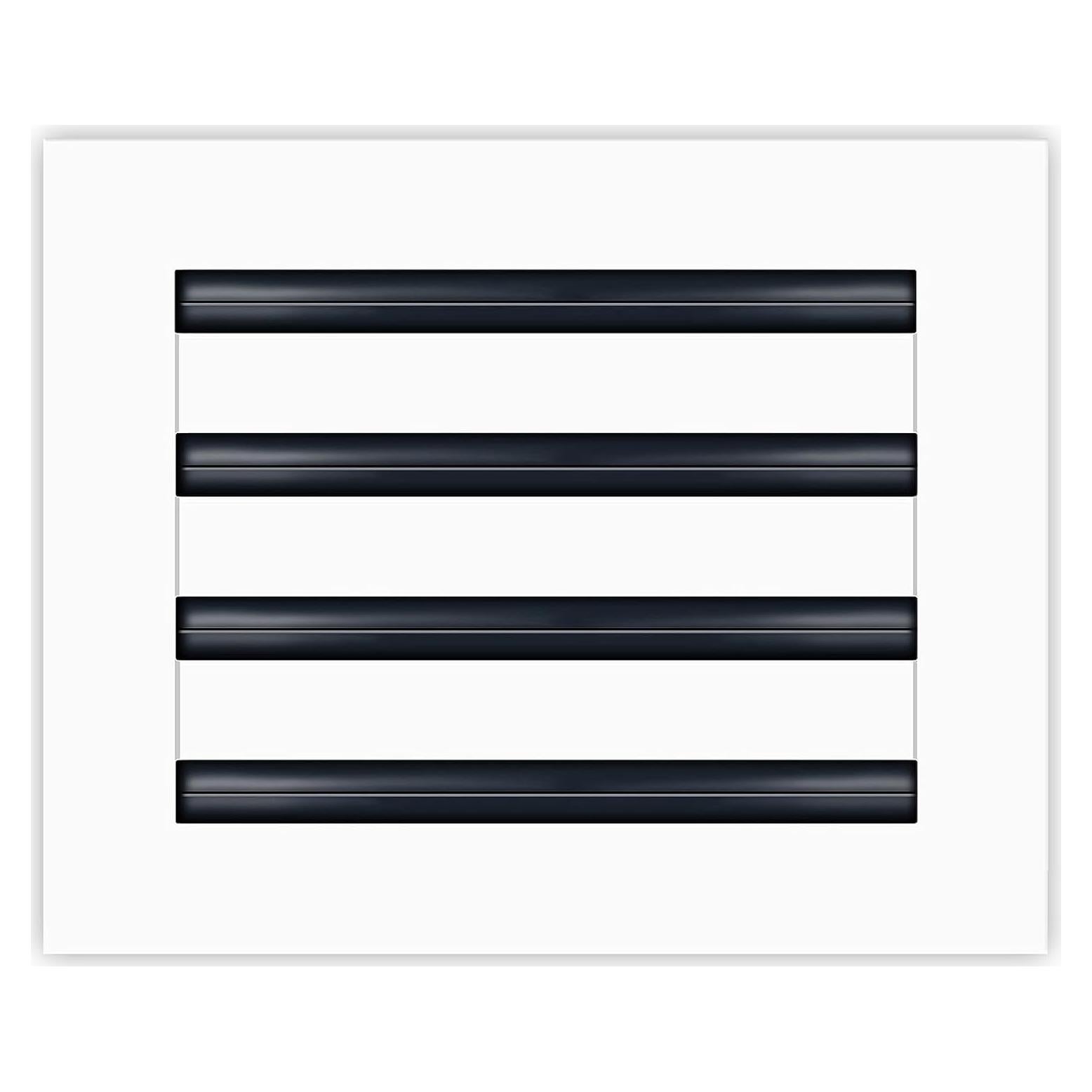 Cubierta de Ventilación AC 10x8 Blanco Aluminio Texas Buildmart