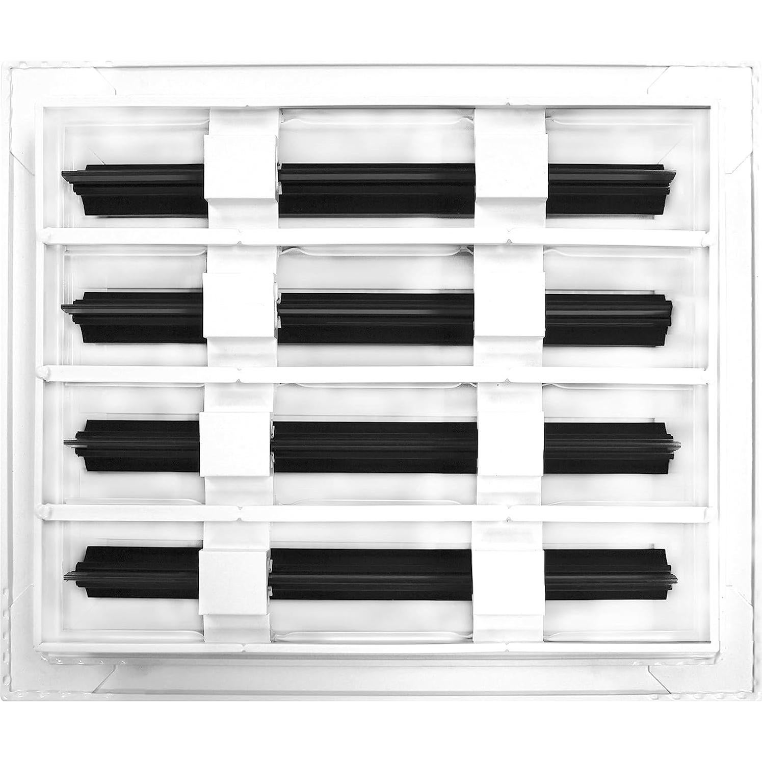 Cubierta de Ventilación AC 10x8 Blanco Aluminio Texas Buildmart