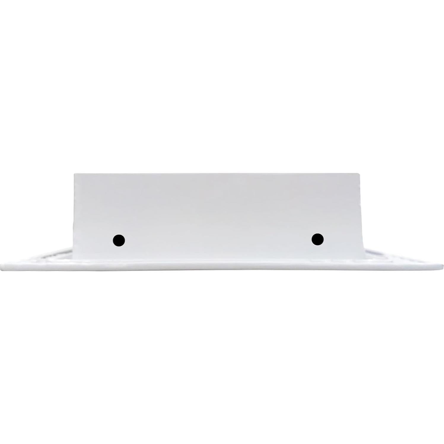 Cubierta de Ventilación AC Moderna 24x6 Blanco - Texas Buildmart