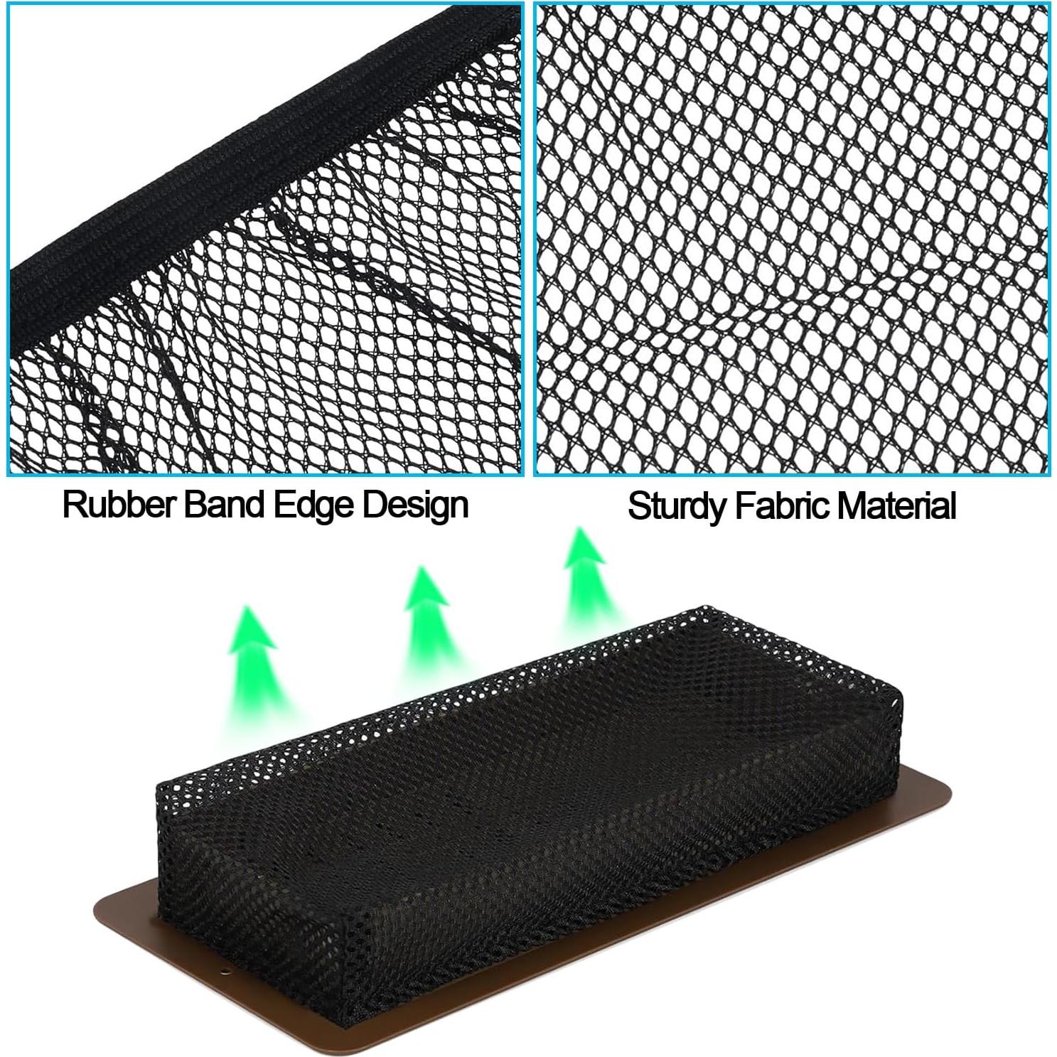 12 Trampas de Registro de Piso Malla Ventilación 4x10 cm LOSYHU