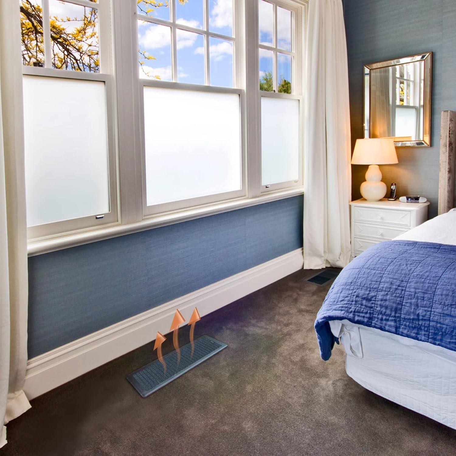 Filtros de Ventilación Reutilizables GCGOODS 10x30 cm Azul - 15 Pcs