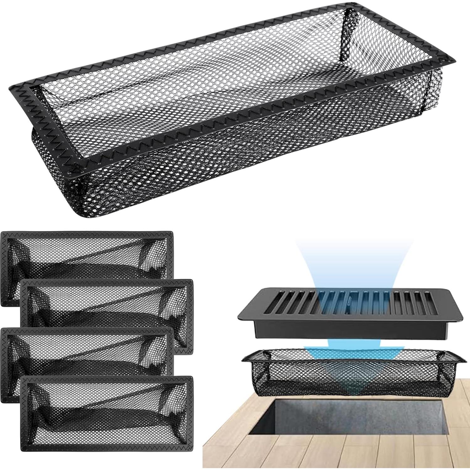 Trampa de Ventilación de Piso NINEFOX 5 Piezas 25.4x10 cm