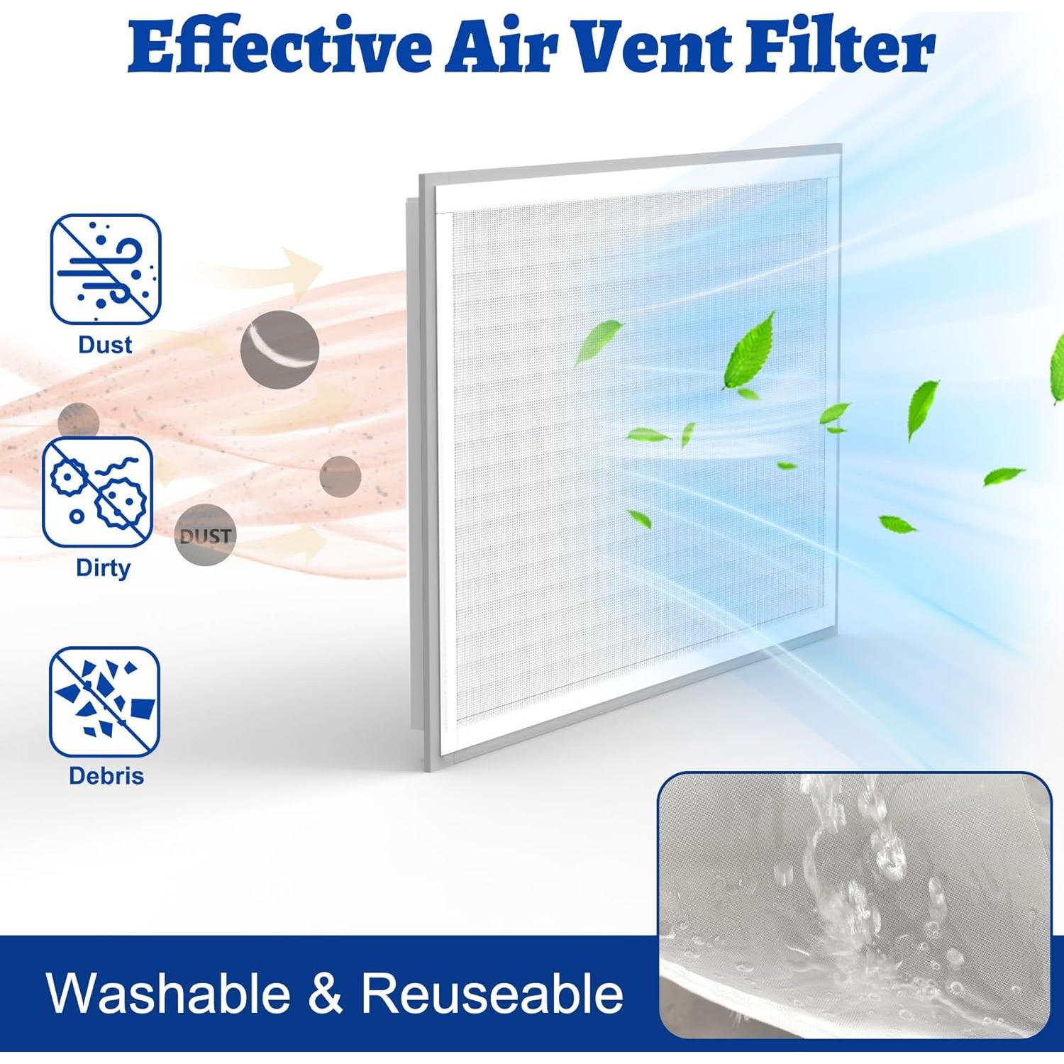 Filtro de Ventilación de Aire Wintcomfort WT-AF006 99x99cm