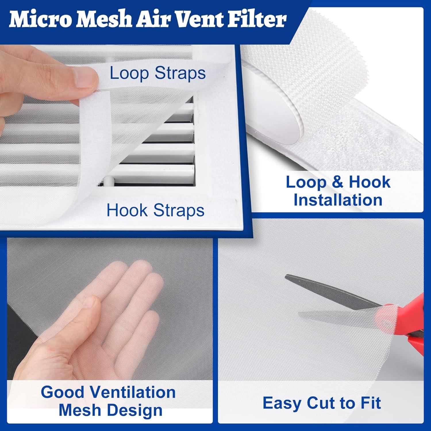 Filtro de Ventilación de Aire Wintcomfort WT-AF006 99x99cm