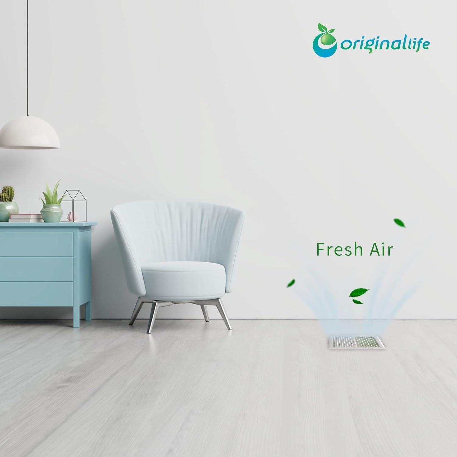 Filtro de Ventilación Ecológico Originallife 5x30 cm - Paquete de 6