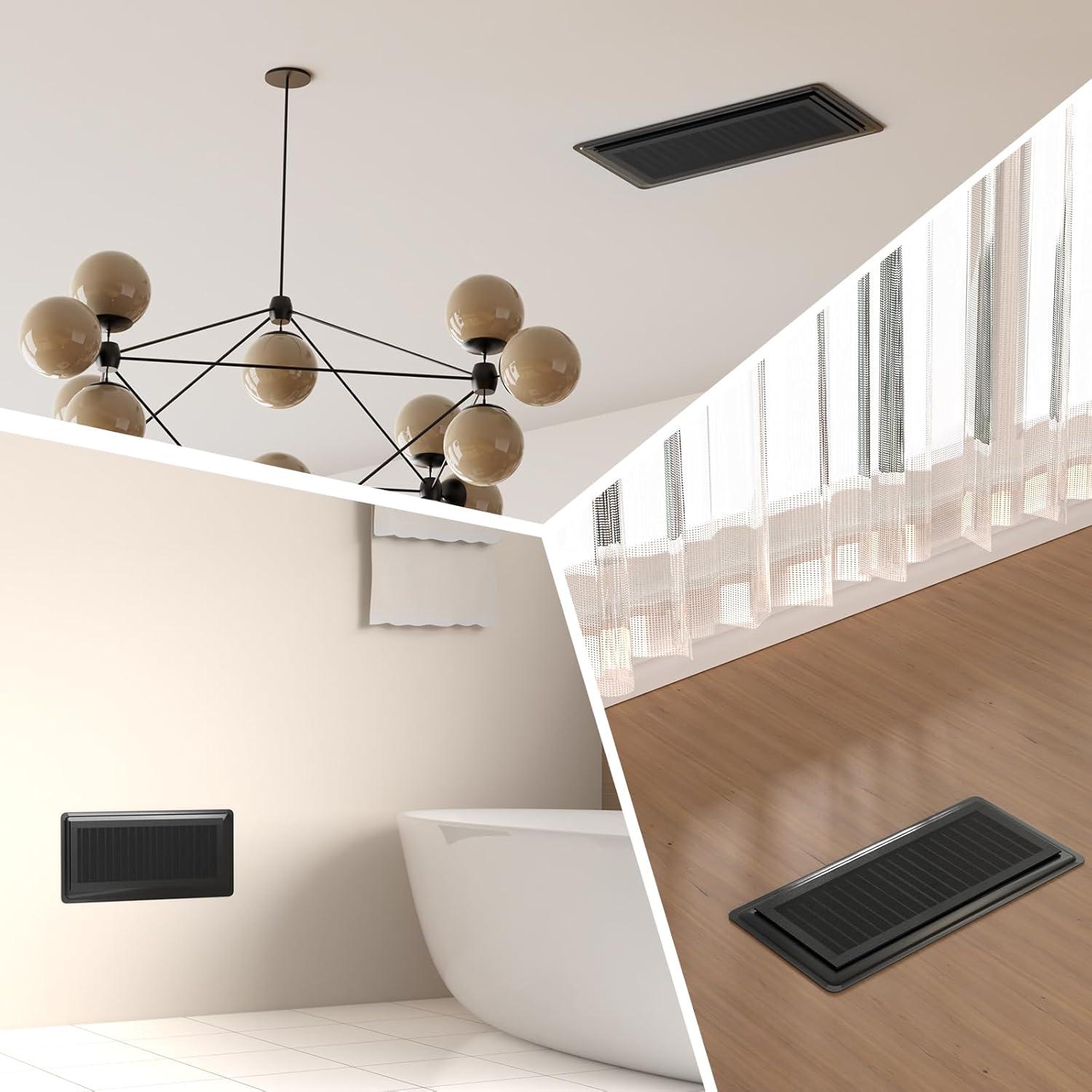 Cubiertas de Ventilación Magnéticas ACNOYEL 4.3"x10.4" - Paquete de 6