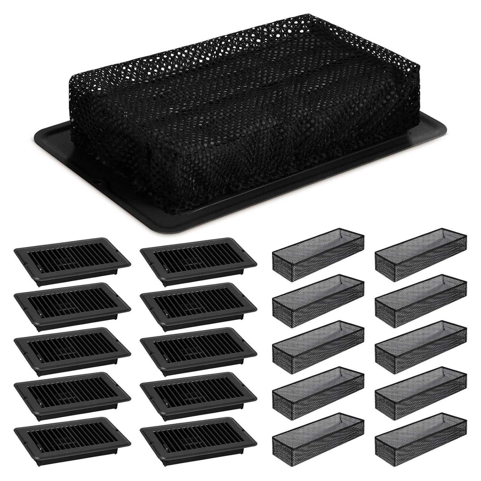 Rejillas de Ventilación para Suelo Therwen 20 Pcs 10x20 cm