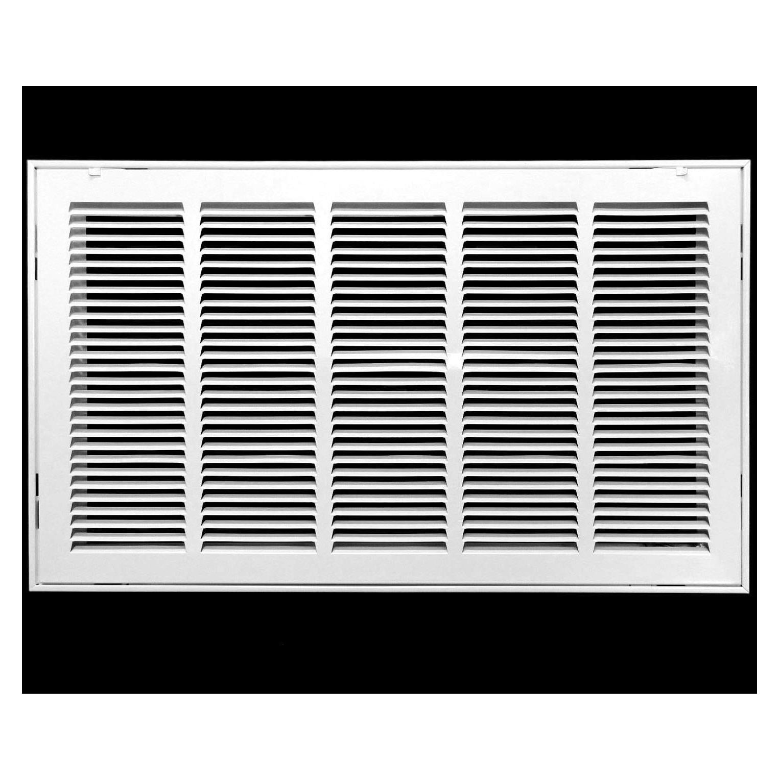 Rejilla de Filtro de Aire de Retorno HVAC Premium 25x16 Acero
