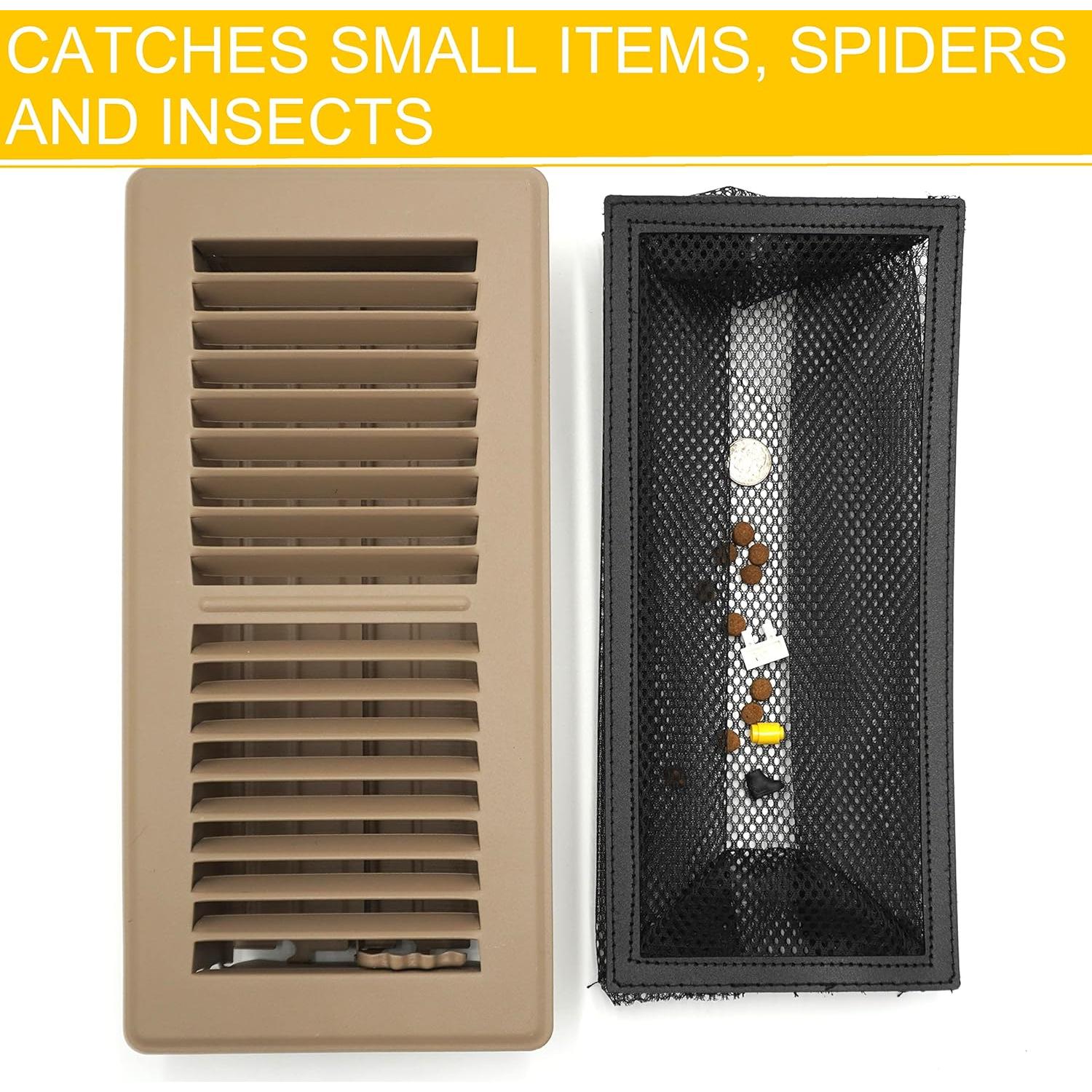 Cubierta de Ventilación de Piso OLA MODERNA 4x12" Negro - Paquete de 5