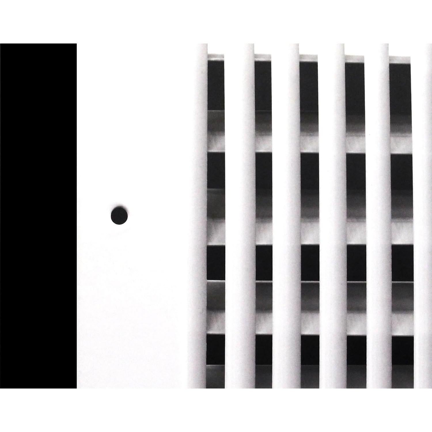 Rejilla de Ventilación HVAC Premium 14x4" 2-Vías Blanco