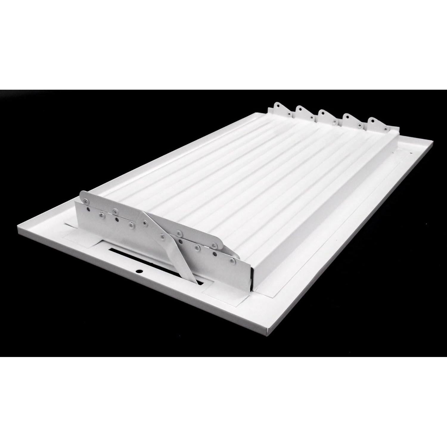 Rejilla de Ventilación HVAC Premium 14x4" 2-Vías Blanco