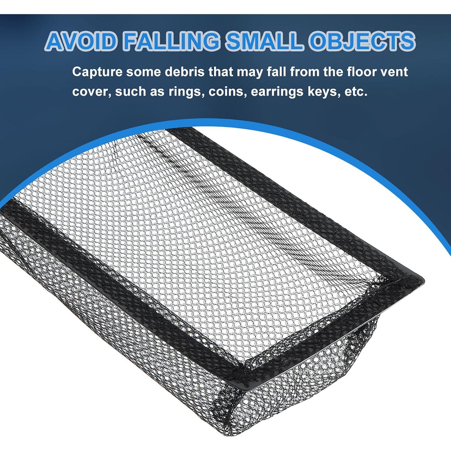 Filtro de Ventilación de Piso uxcell 6 Piezas 25.4x10.16 cm