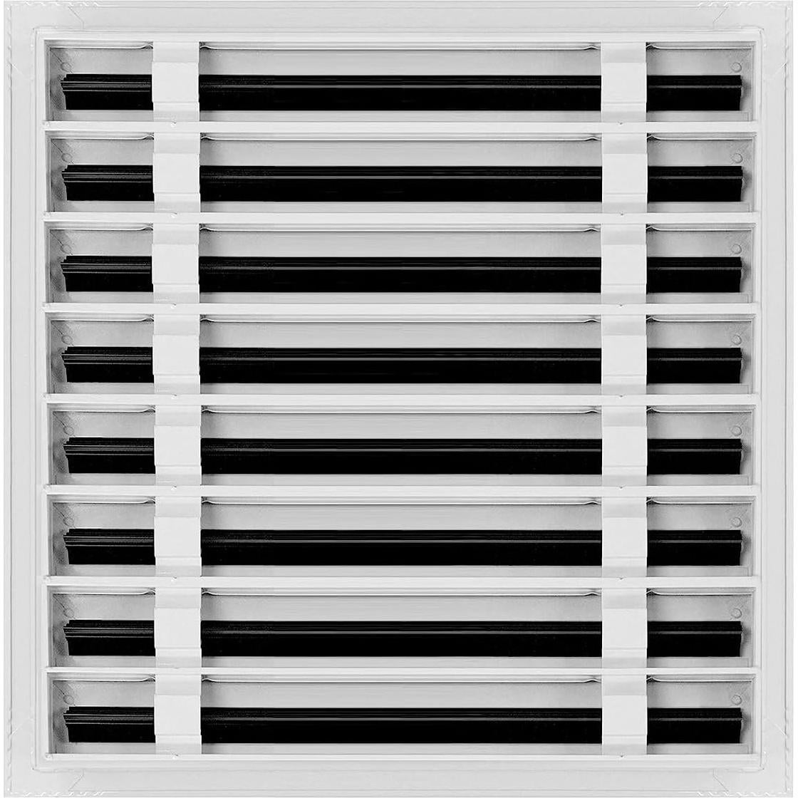 Cubierta de Ventilación de Aire 16x16 Texas Buildmart Blanca