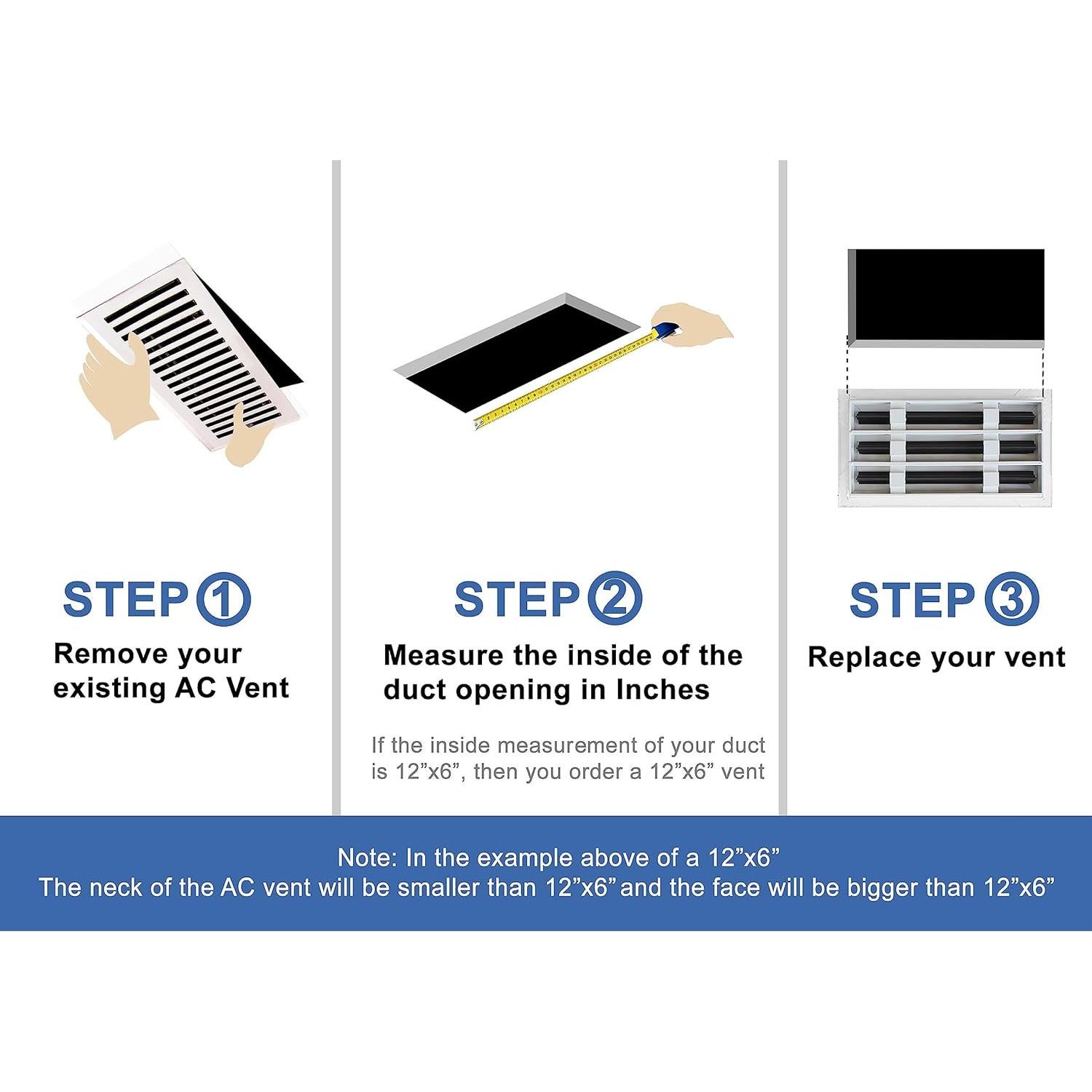 Cubierta de Ventilación de Aire 16x16 Texas Buildmart Blanca
