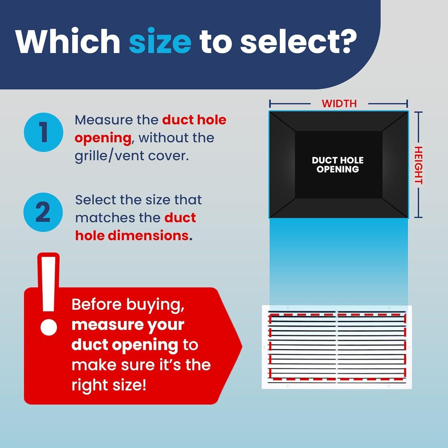 Cubierta de retorno de aire LAMINAIRE 30x16" Aluminio Blanco