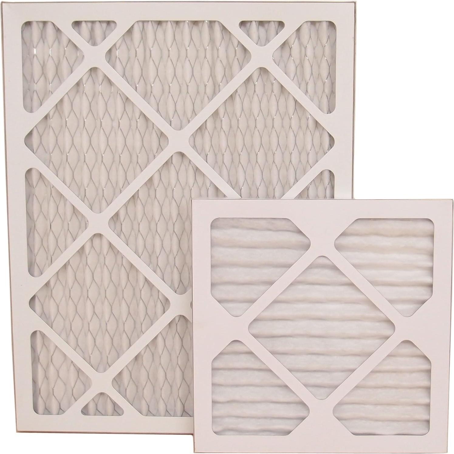 Rejilla de Filtro de Aire 30x12 HVAC Premium - Acero Blanco