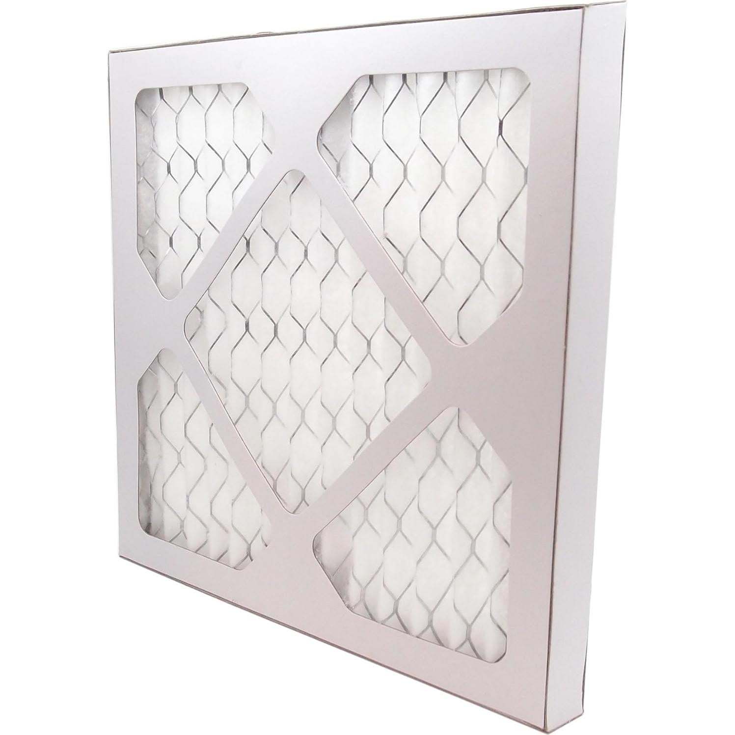 Rejilla de Filtro de Aire 30x12 HVAC Premium - Acero Blanco