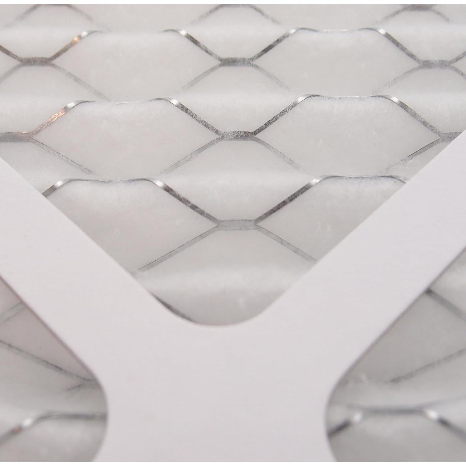 Rejilla de Filtro de Aire 30x12 HVAC Premium - Acero Blanco