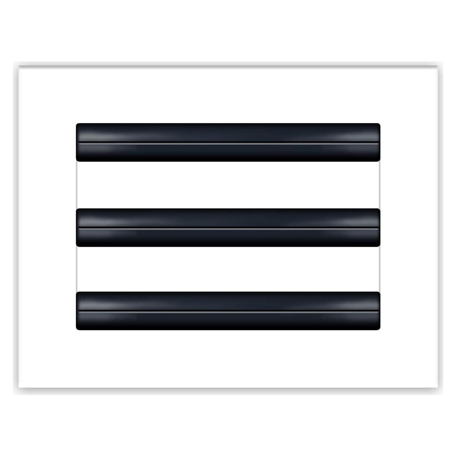 Cubierta de Ventilación de Aire Moderna 8x6 Blanco Texas Buildmart